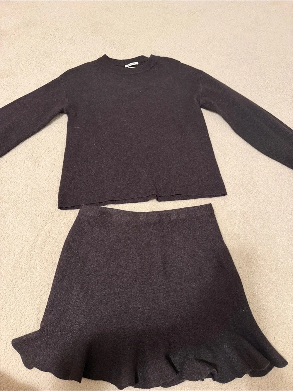 Zara Girl’s Sweater and Skirt knit set